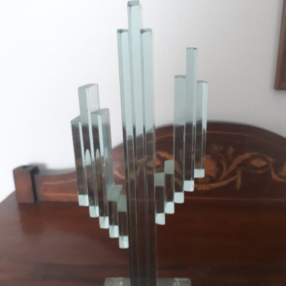 Lot - Two Glass Cacti - Picture 3 of 4